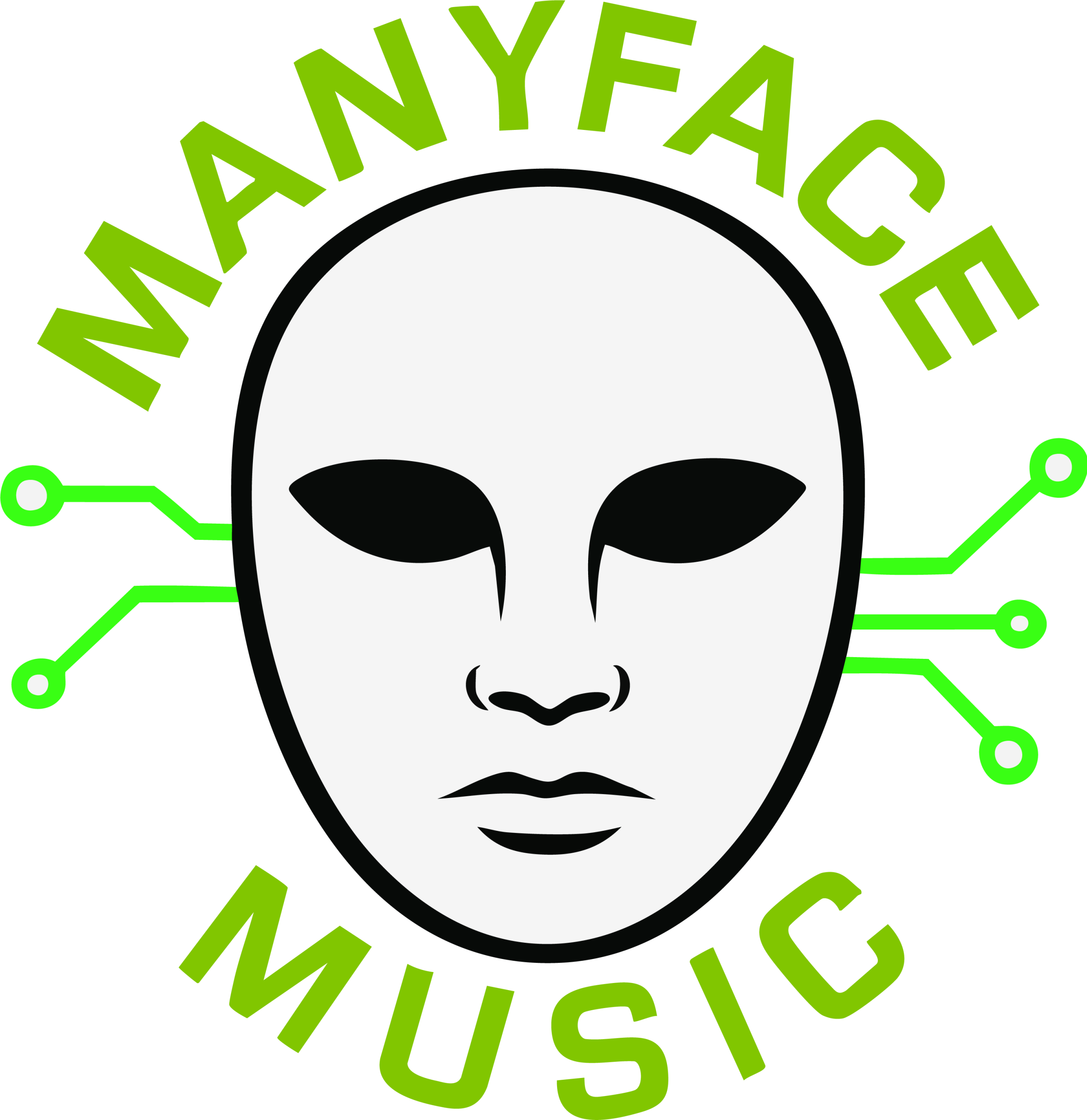 Manyface Music Logo